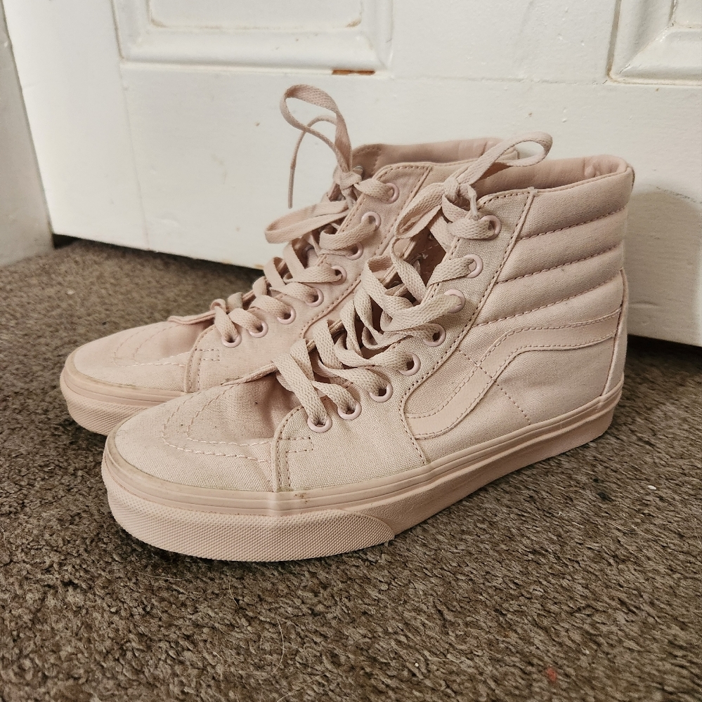Blush pink Van's